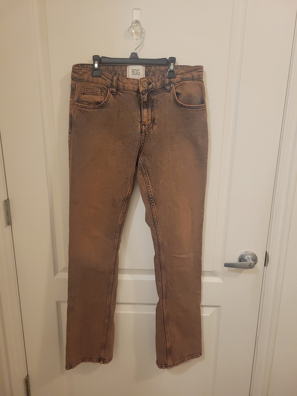 BDG Brown Tie-Dye Wash Jeans
